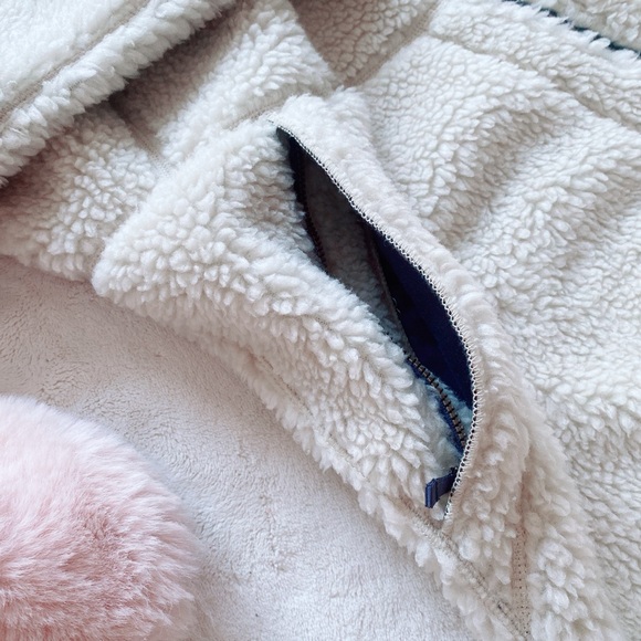 L.L.Bean womens Mountain Pile Fleece coat - Picture 7 of 16